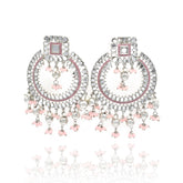 Saima Mirror Set - Pink - The Pashm